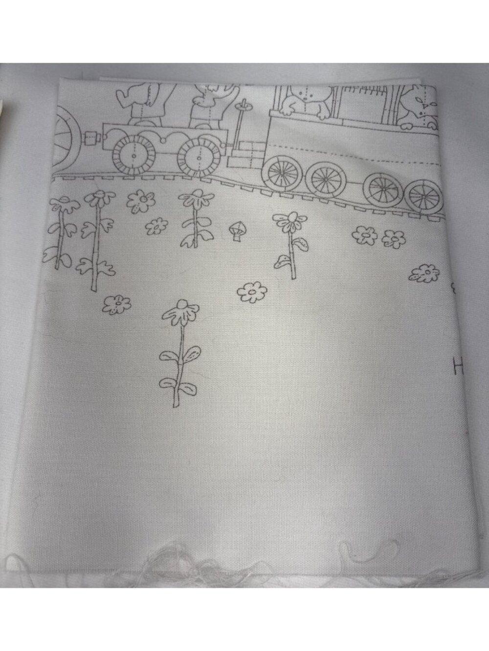 Dimensions Happiness Train Crewel Kit Finished Size 16"x20" Embroidery Craft - Picture 4 of 12